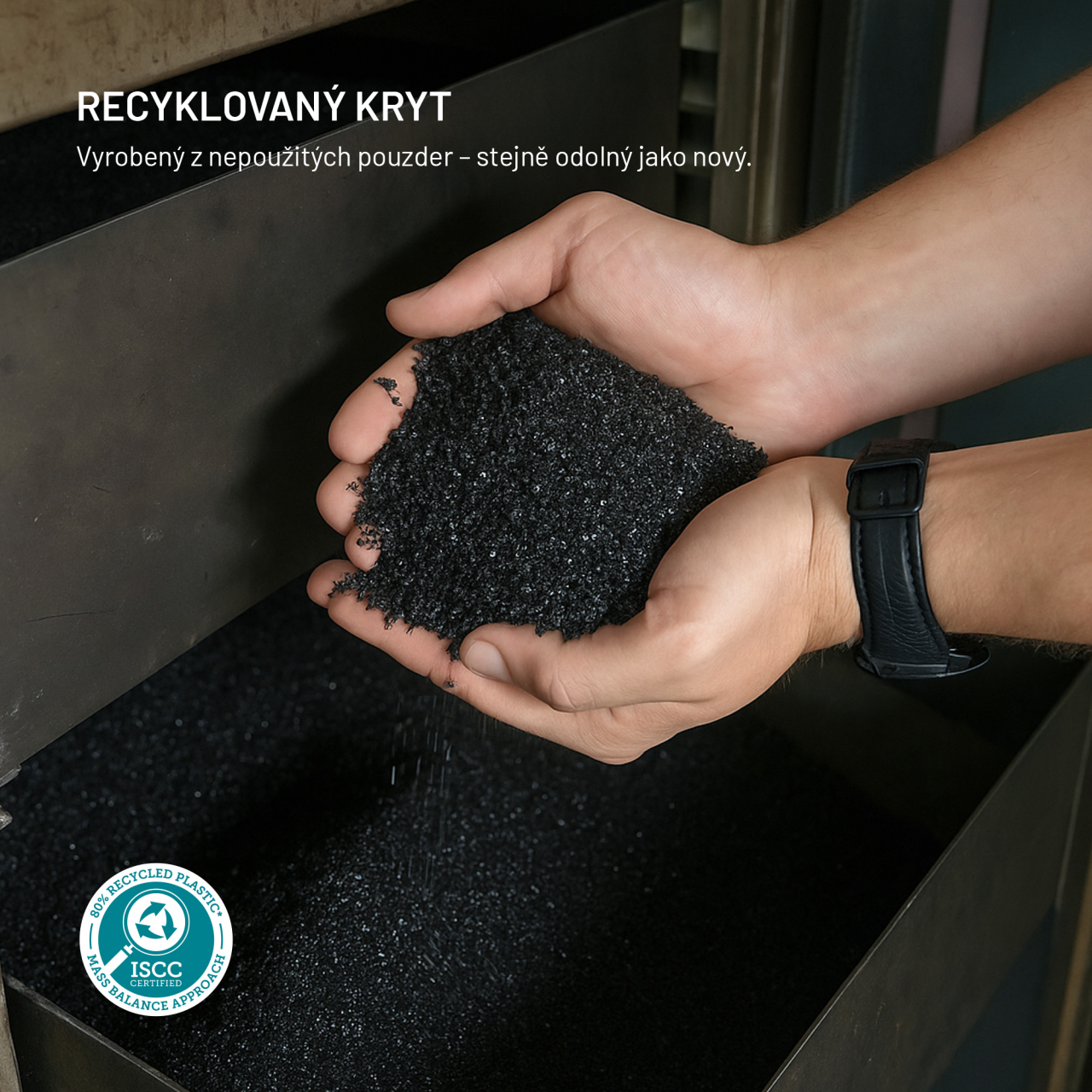 TPU gelový kryt FIXED ReStory pro Samsung Galaxy A26 5G, černý