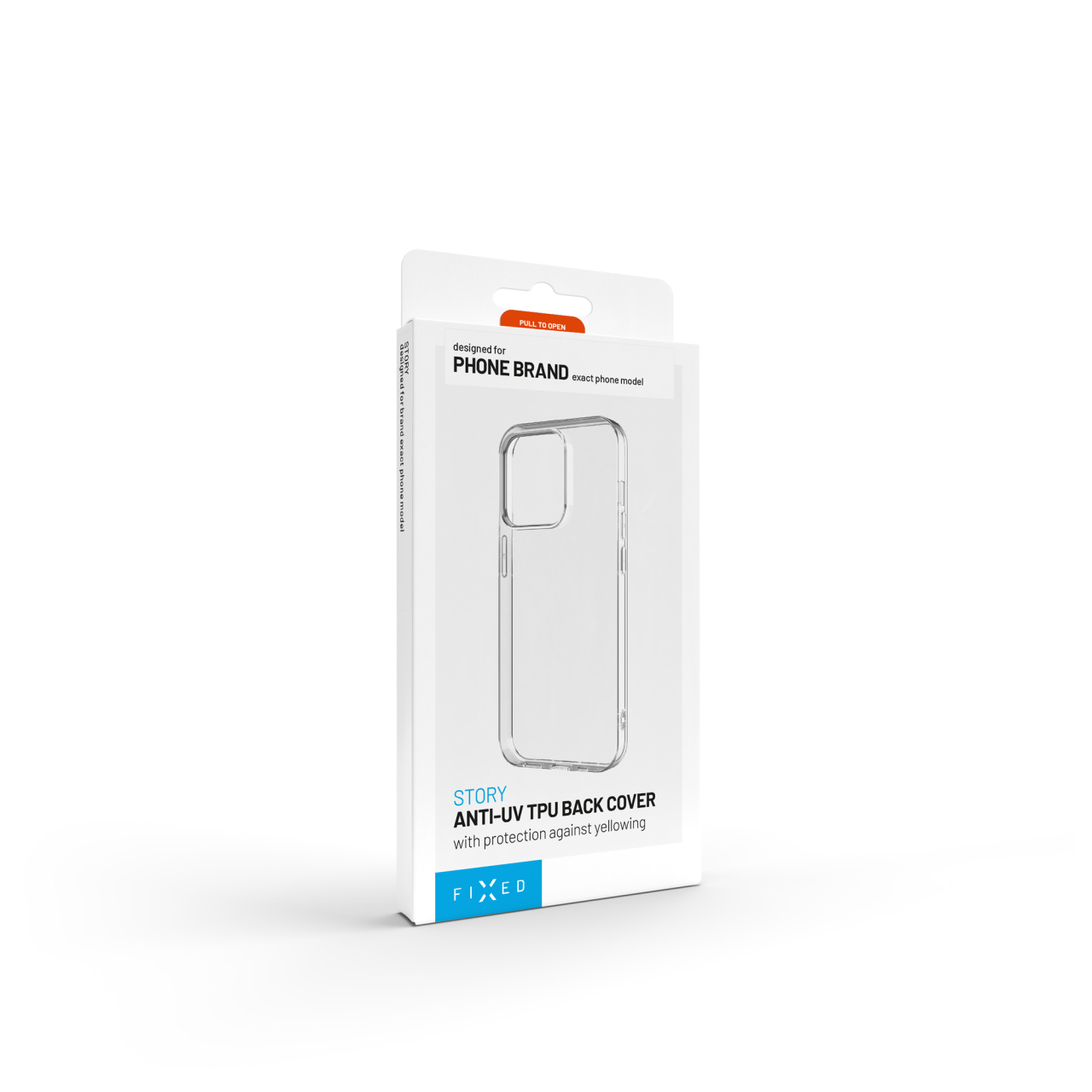 TPU gélový kryt FIXED Story AntiUV pre Samsung Galaxy S26+, číry