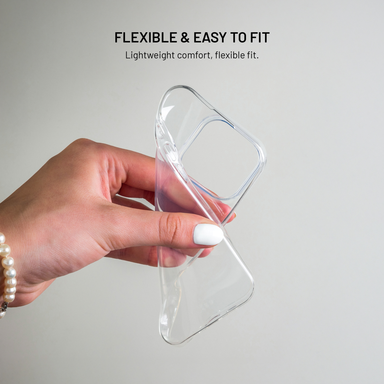 TPU gélový kryt FIXED Story pre Xiaomi Redmi 15C 4G/5G, číry