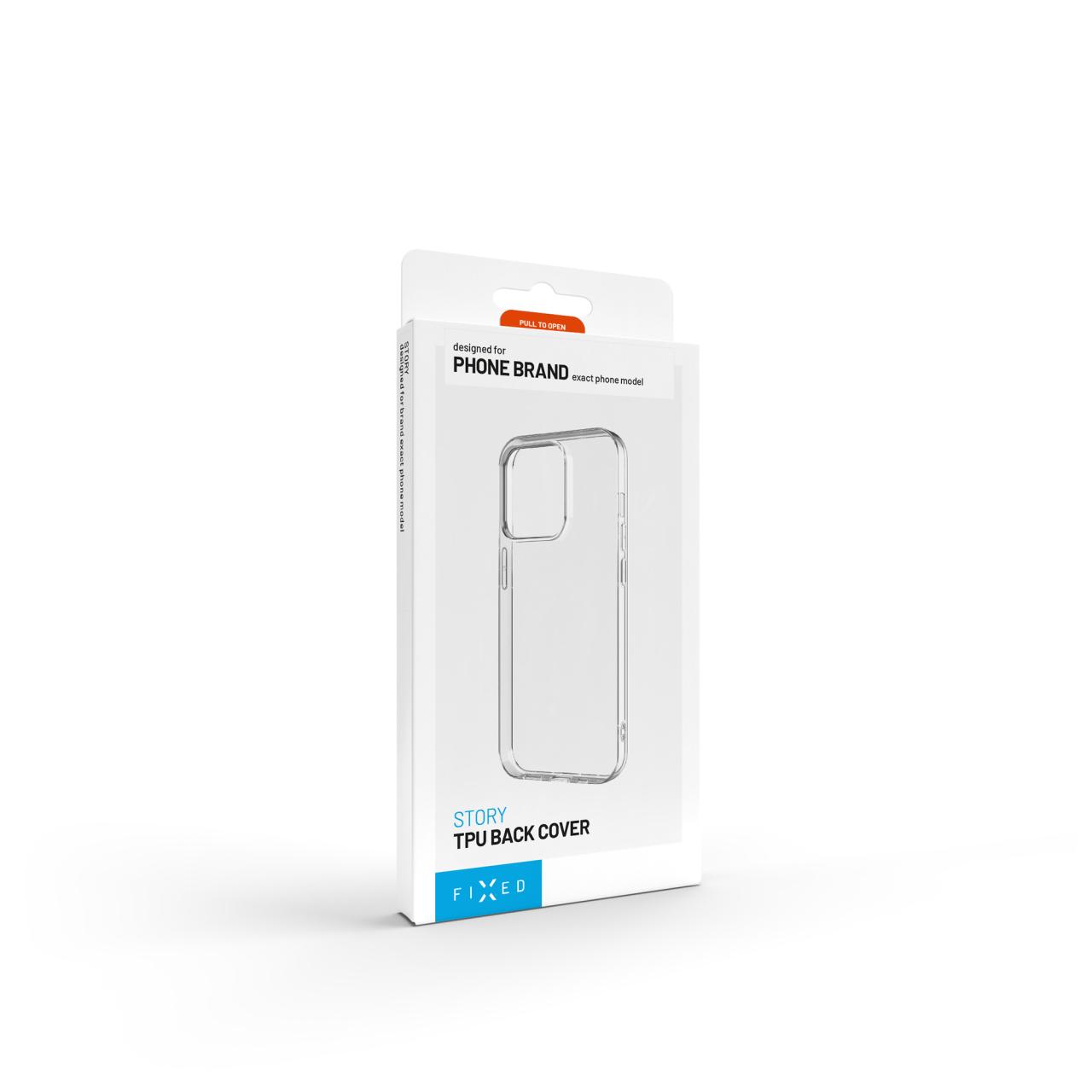 TPU gélový kryt FIXED Story pre Xiaomi Redmi 15C 4G/5G, číry