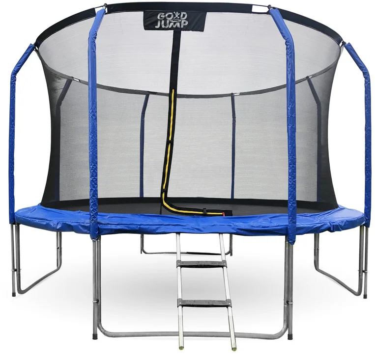 Trampolína GoodJump Part 2 4UPVC 400 cm s rebríkom z bezpečnostnej siete vo vnútri - NIE JE NA PREDAJ