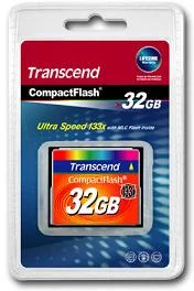 Transcend Compact Flash 32GB Ultra 133x TS32GCF133