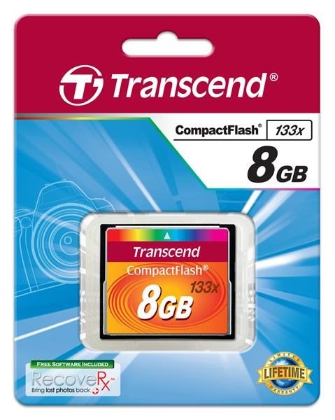 Transcend CompactFlash 133 8GB