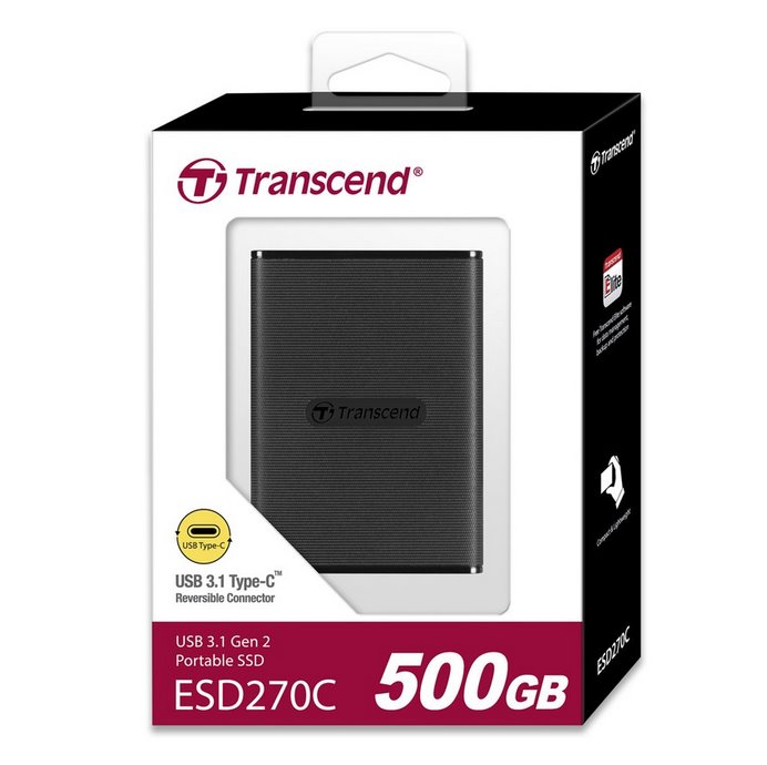 Transcend ESD270C, 500GB