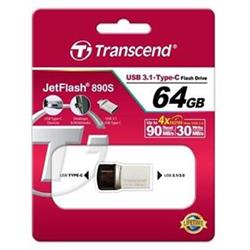 Transcend JetFlash 890S 64GB USB 3.1 OTG