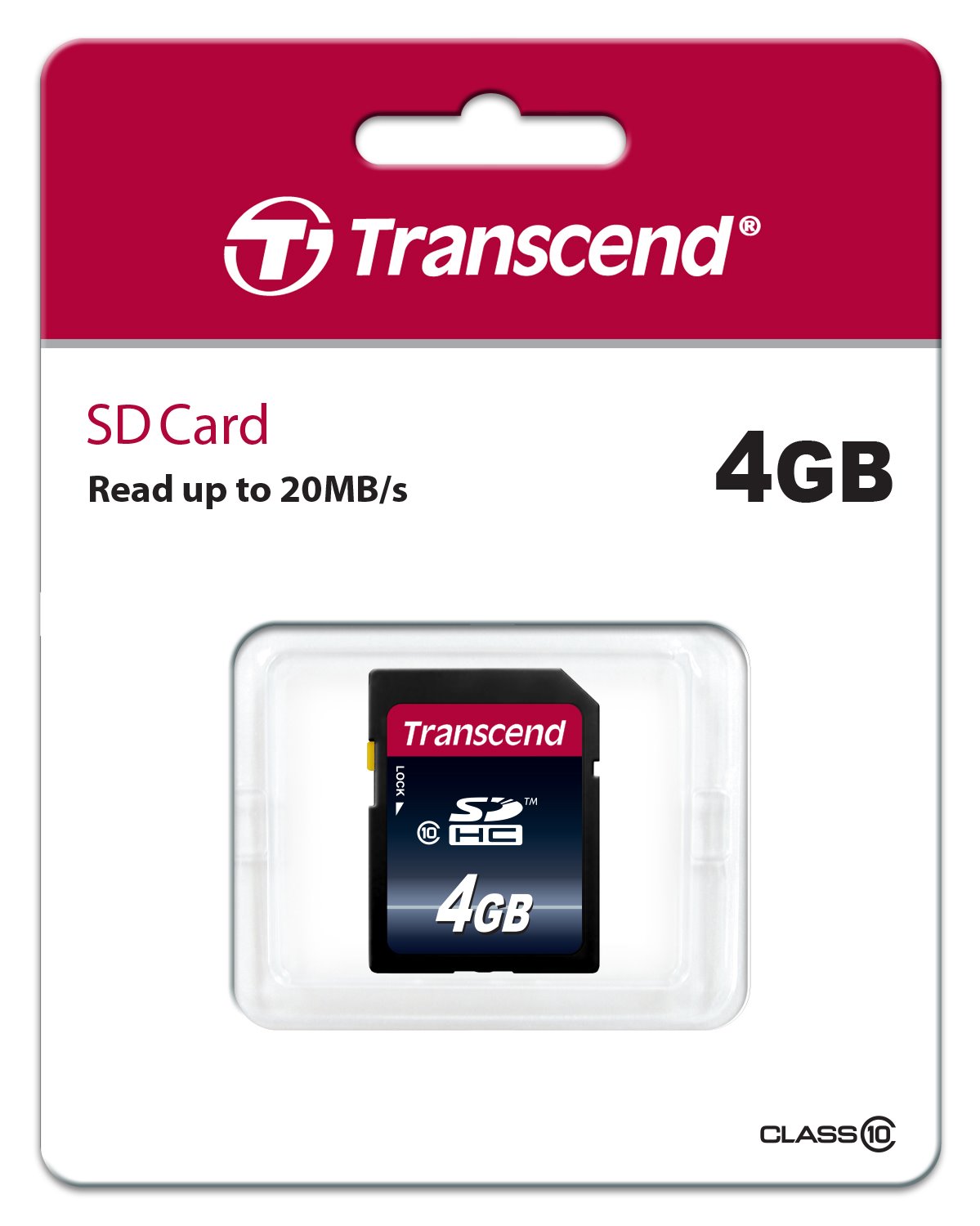 Transcend SDHC 4GB Class 10