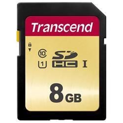 Transcend SDHC 500S, 8GB