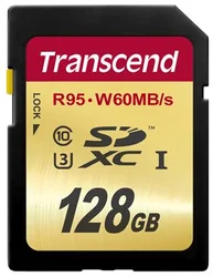 Transcend SDXC UHS-I U3 128GB