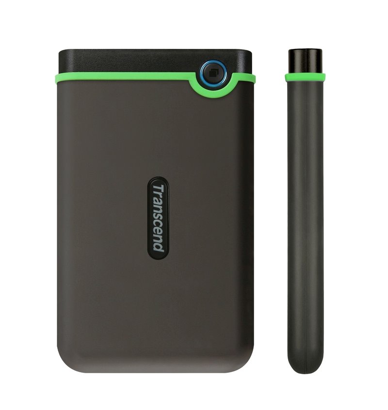 Transcend StoreJet 25M3S Slim, 2TB, šedá