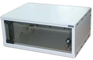 TRITON 19" nástenný rozvádzač jednodielny 6U/400mm FLAT PACK RXA-06-AS4-CAX-A1