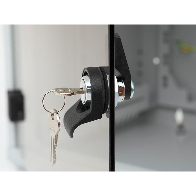 TRITON 19" rack RBA-AS5 9U/500 mm (sklo) sivá
