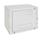 TRITON 19" rozvádzač RBA-AS4 9U/400 mm (sklo) sivý RBA-09-AS4-CAX-A1