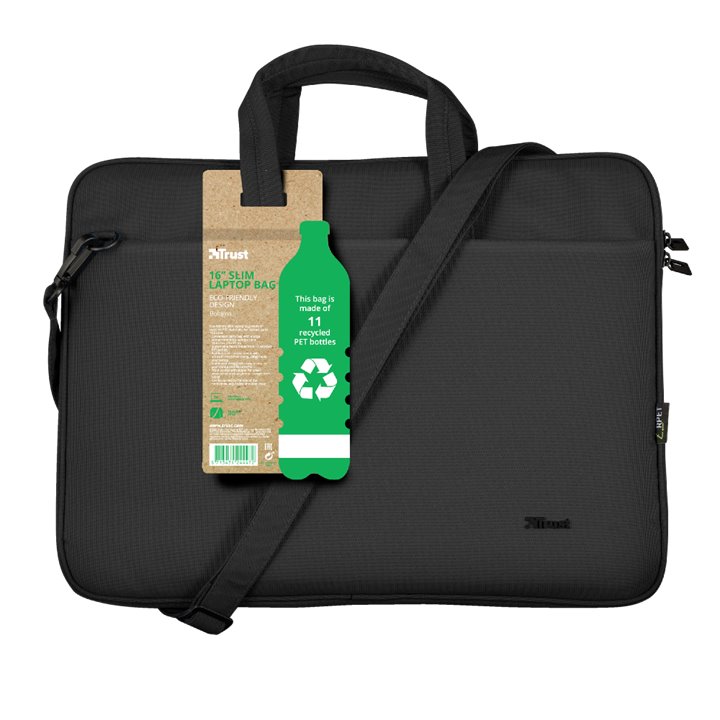 Trust Bologna Taška na notebook 16" ECO, čierna