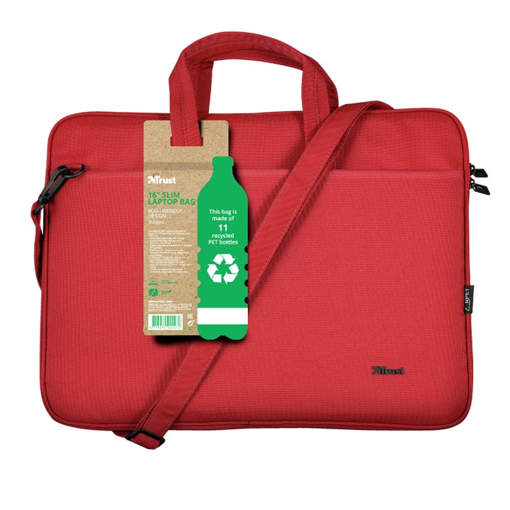 Trust Bologna Taška na notebook 16" ECO, modrá