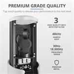 Trust GXT 258W Fyru USB 4-in-1 Streaming Microphone PS5 24257