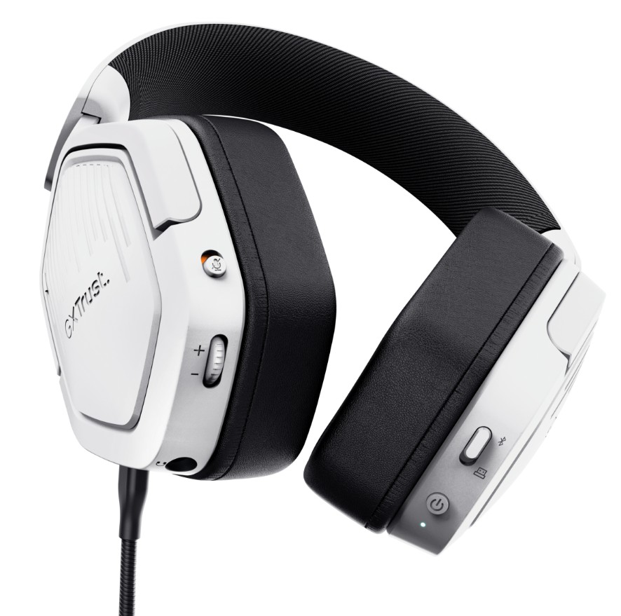 Trust GXT 493PS Carus/Jack/USB/biela