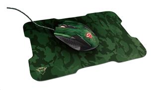 Trust GXT 781 Rixa Camo Herná myš a podložka pod myš