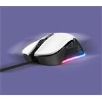 Trust GXT 922W Ybar Gaming Mouse, bílá