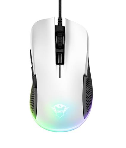 Trust GXT 922W Ybar Gaming Mouse, bílá