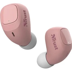 Trust Nika Compact Bluetooth Wireless Earphones, růžová