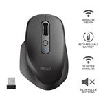 Trust Ozaa Rechargeable Wireless Mouse, čierna 23812