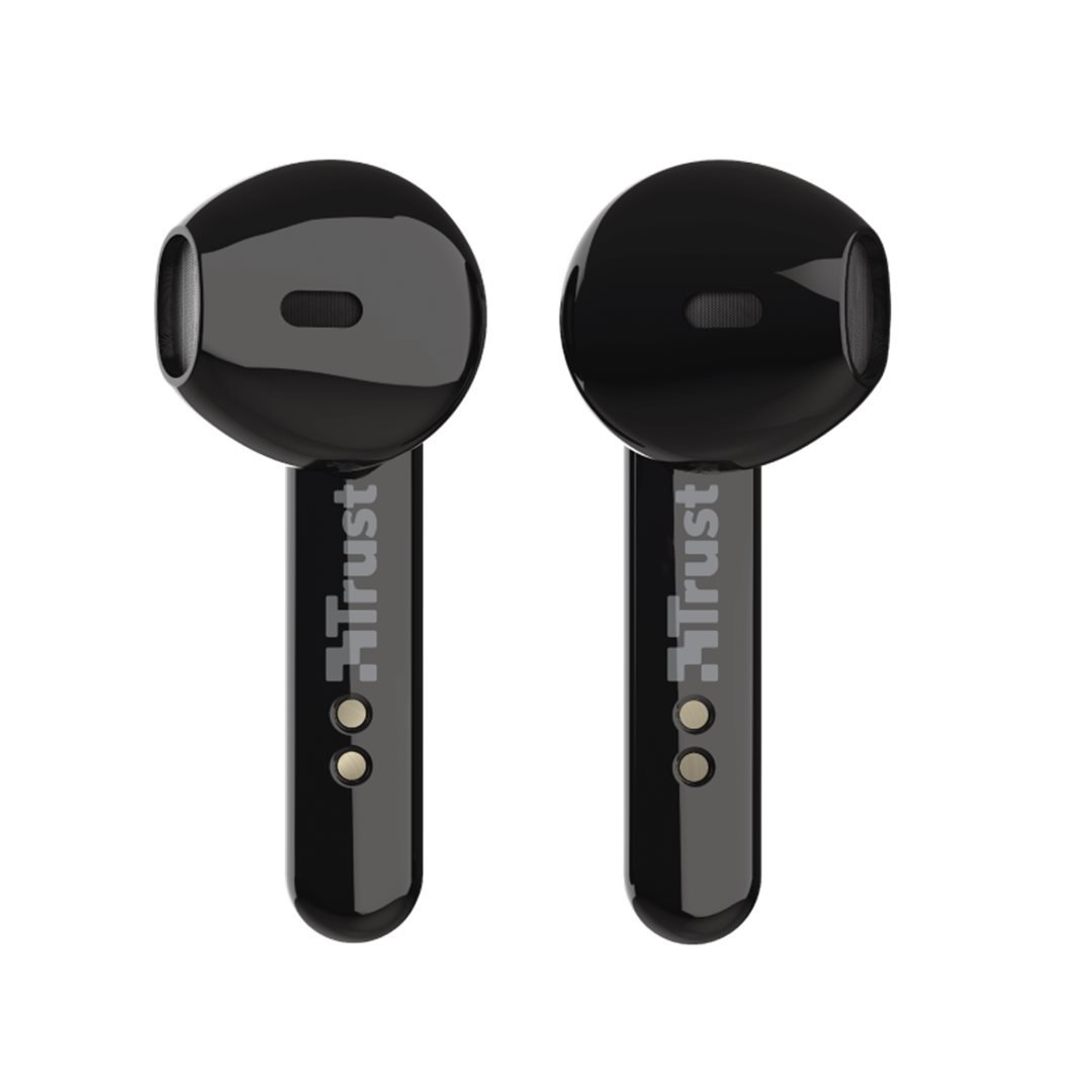 Trust Primo Touch Bluetooth Wireless Earphones, černá
