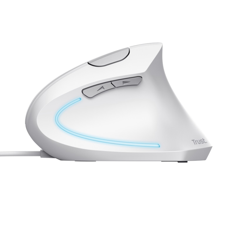 Trust Verto Ergonomic Mouse bílá