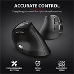 Trust Voxx Rechargeable Ergonomic Wireless Mouse 23731
