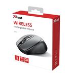 Trust Zaya Rechargeable Wireless Mouse, čierna 23809