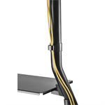 TV stojan Trolley 100", pojízdný, 1000x600