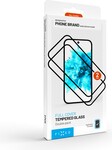Tvrdené sklo FIXED Full-Cover s aplikátorom pre Samsung Galaxy A37 5G, 2 ks, čierne