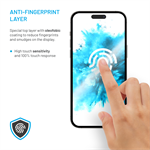Tvrzené sklo FIXED Full-Cover s aplikátorem pro Samsung Galaxy A17 4G/5G, 2ks, černé