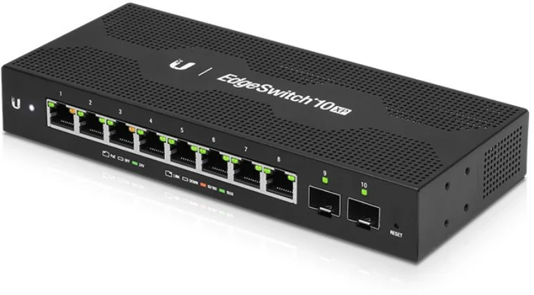 UBIQUITI Edgeswitch 10X,8xGLAN,2xSFP ES-10X