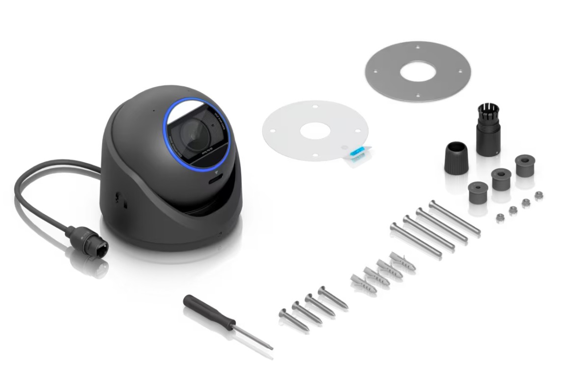 Ubiquiti UVC-G6-Pro-Turret-W, UniFi Protect G6 Pro Turret, biela