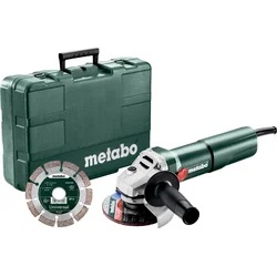 Uhlová brúska Metabo W 1100-125 Set