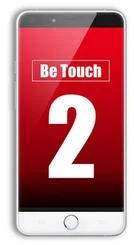 UleFone smartphone Be Touch2 5,5" 4G LTE White