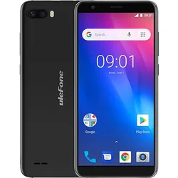UleFone smartphone S1 Black + silikonové pouzdro