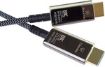 Ultra High Speed HDMI 2.1 optický fiber kábel 8K@60Hz, pozlátený 50 m