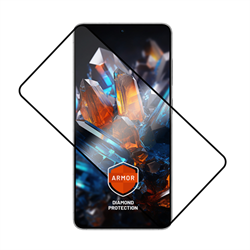 Ultra odolné tvrdené sklo FIXED Armor pre Samsung Galaxy S26, čierne