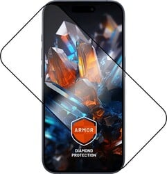 Ultra odolné tvrdené sklo FIXED Armor s aplikátorom proti prachu a vrstvou AR pre Apple iPhone 18 Pro Max/17 Pro Max, čierne