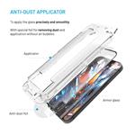 Ultra odolné tvrzené sklo FIXED Armor s Anti-dust aplikátorem a AR vrstvou pro Apple iPhone 17 Pro Max, černé
