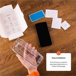 Ultra odolné tvrzené sklo FIXED Armor s Anti-dust aplikátorem a AR vrstvou pro Apple iPhone 18 Pro Max/17 Pro Max, černé