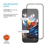 Ultraodolné tvrdené sklo FIXED Armor s aplikátorom proti prachu a vrstvou AR pre Apple iPhone 15/iPhone 16, čierne