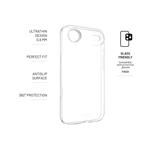 Ultratenký gélový kryt TPU FIXED Story Slim pre Apple iPhone Air, 0,6 mm, číry