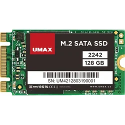 UMAX M.2 SATA SSD 2242 128GB UMM250001 - Pevné disky SSD