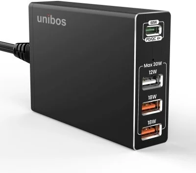 UNIBOS 4 Port 90W QC4+ Super Charger