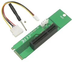 UNIBOS UNRI-M21 NGFF M2 to PCI-E Riser Card - Základní desky příslušenství