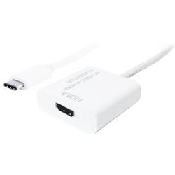 UNIBOS UNUH-200 USB 3.1 Type-C to HDMI F, bílá - Kabely + redukce