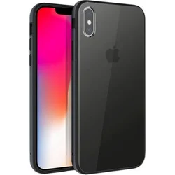 Uniq Hybrid iPhone XS/X Valencia Clear - Gunmetal