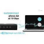Univerzálna dokovacia stanica i-tec s 6x 4K displejom, výkon 140 W